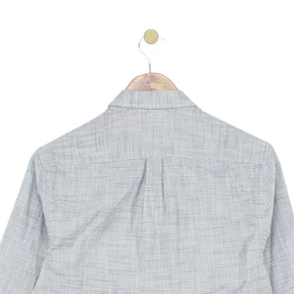 Mens Striped Shirt Slim Fit Button Up Long Sleeve