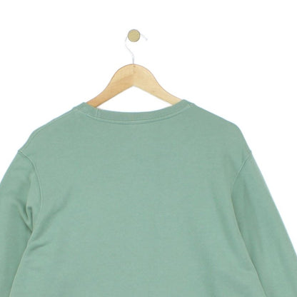 Mens Sweatshirt Athletic Logo Crew Neck