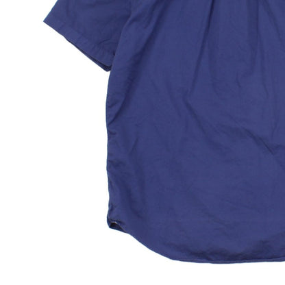 Mens Shirt Button Down Short Sleeve Slim Fit