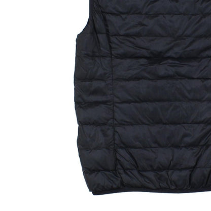 Mens Down Bodywarmer Hooded Quilted Lightweight