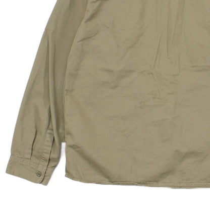 Mens Safari Shirt Button Up Long Sleeve Outdoor