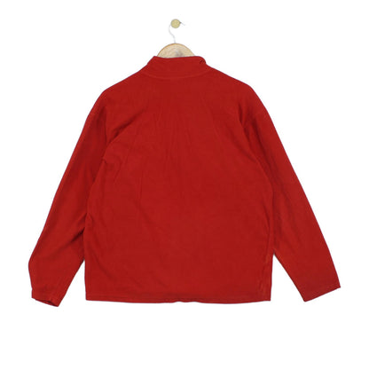 Mens 1/4 Zip Fleece Outdoor Lightweight