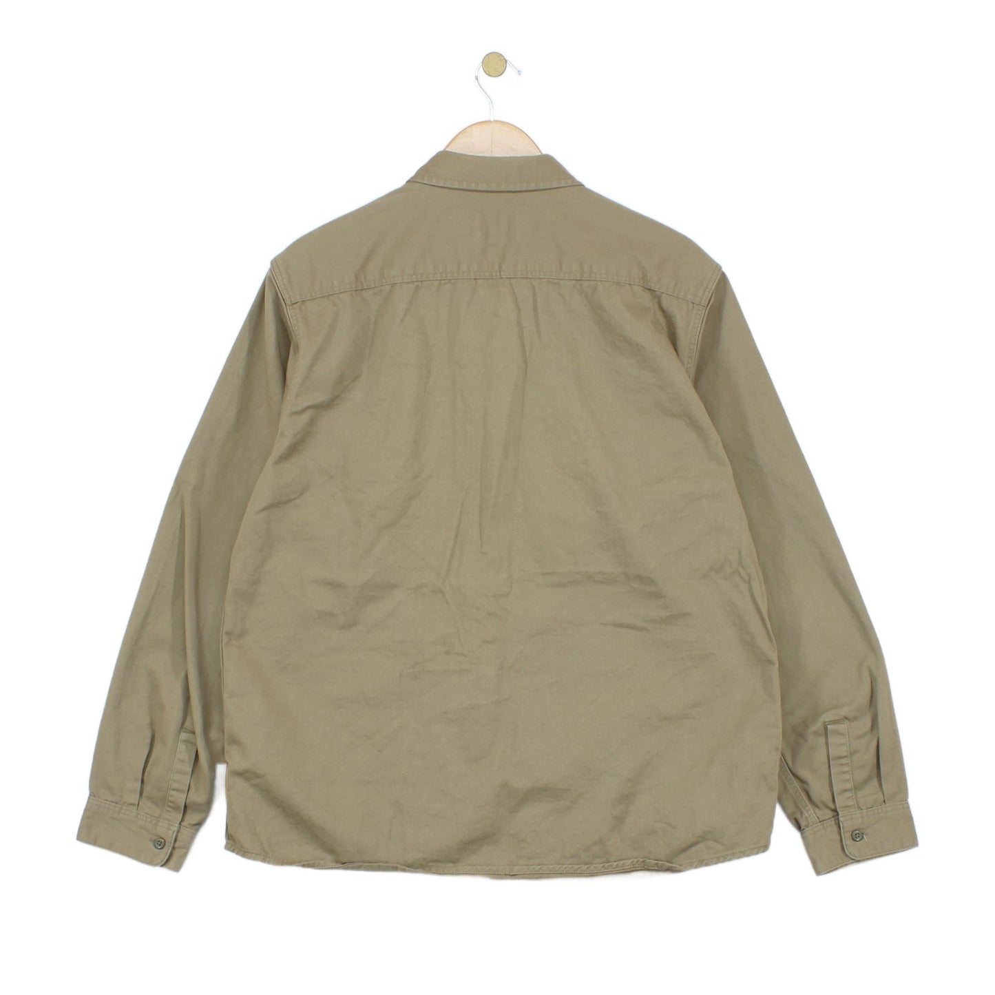 Mens Safari Shirt Button Up Long Sleeve Outdoor