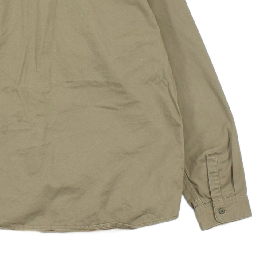 Mens Safari Shirt Button Up Long Sleeve Outdoor