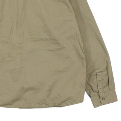 Mens Safari Shirt Button Up Long Sleeve Outdoor