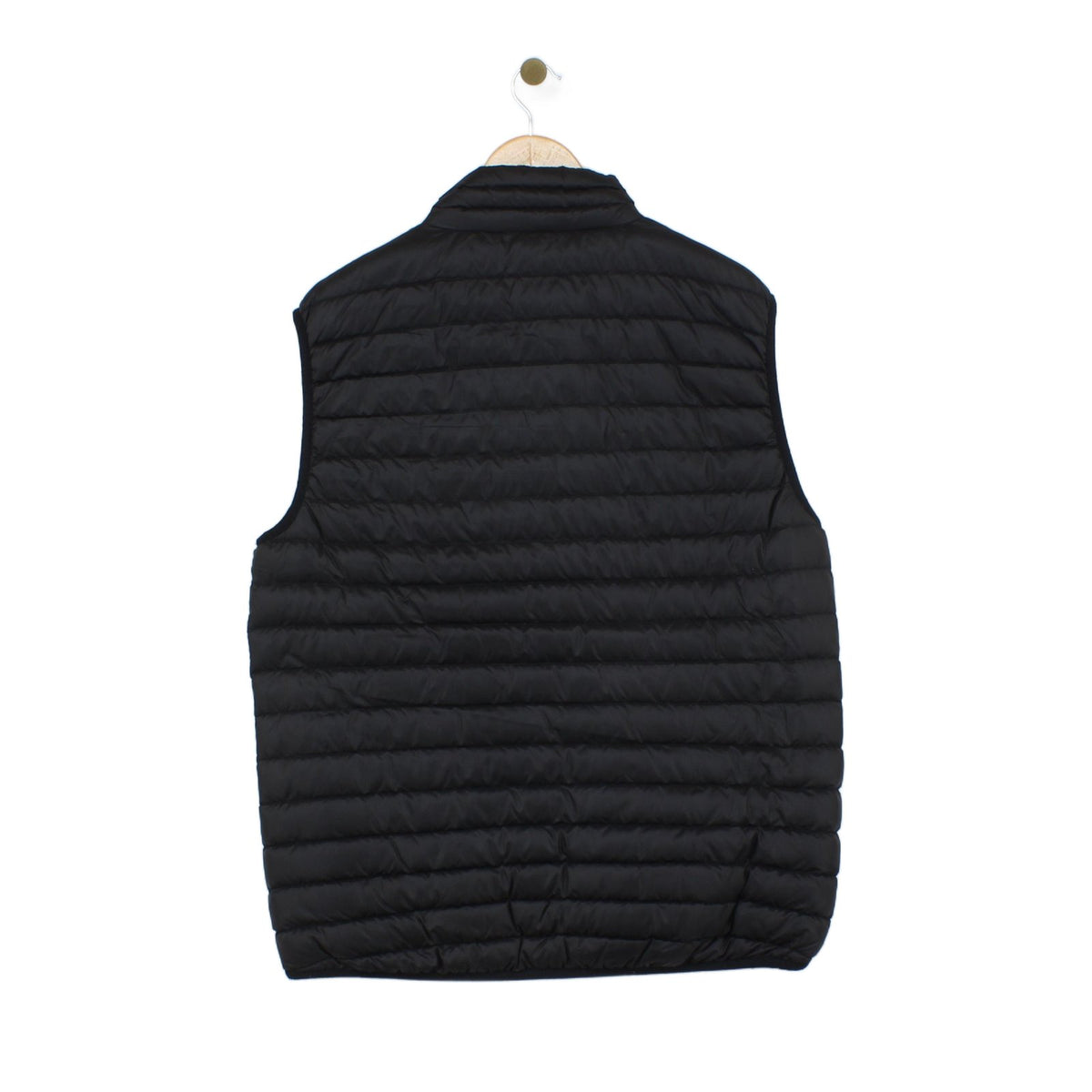 Mens Microlight Vest Bodywarmer Down Full Zip Quilted