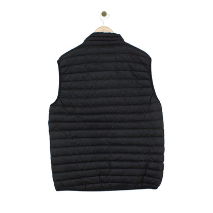 Mens Microlight Vest Bodywarmer Down Full Zip Quilted