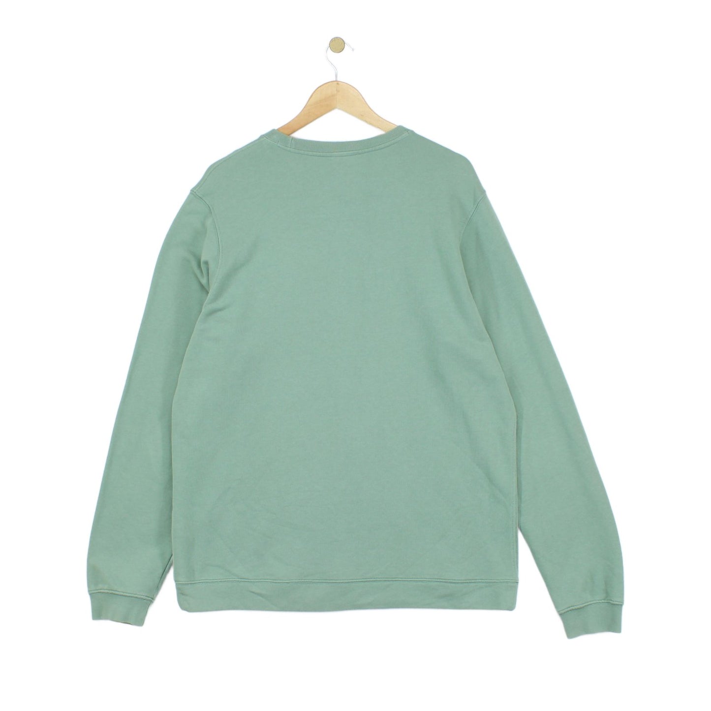 Mens Sweatshirt Athletic Logo Crew Neck