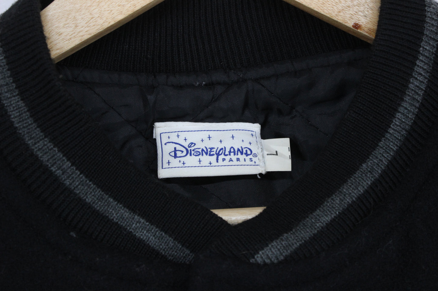 Mens Varsity Jacket Mickey Acrylic Wool