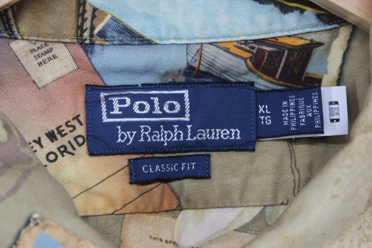 Mens Postcard Shirt Short Sleeve Key West