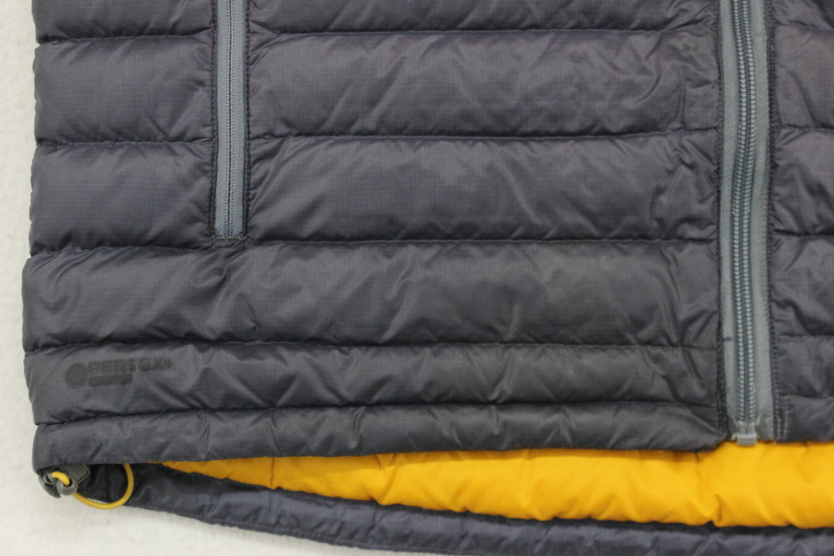 Mens Microlight Vest Bodywarmer Full Zip Insulated Puffer