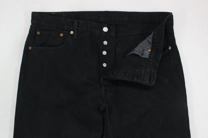 Mens 501 Jeans Classic Fit Denim Straight