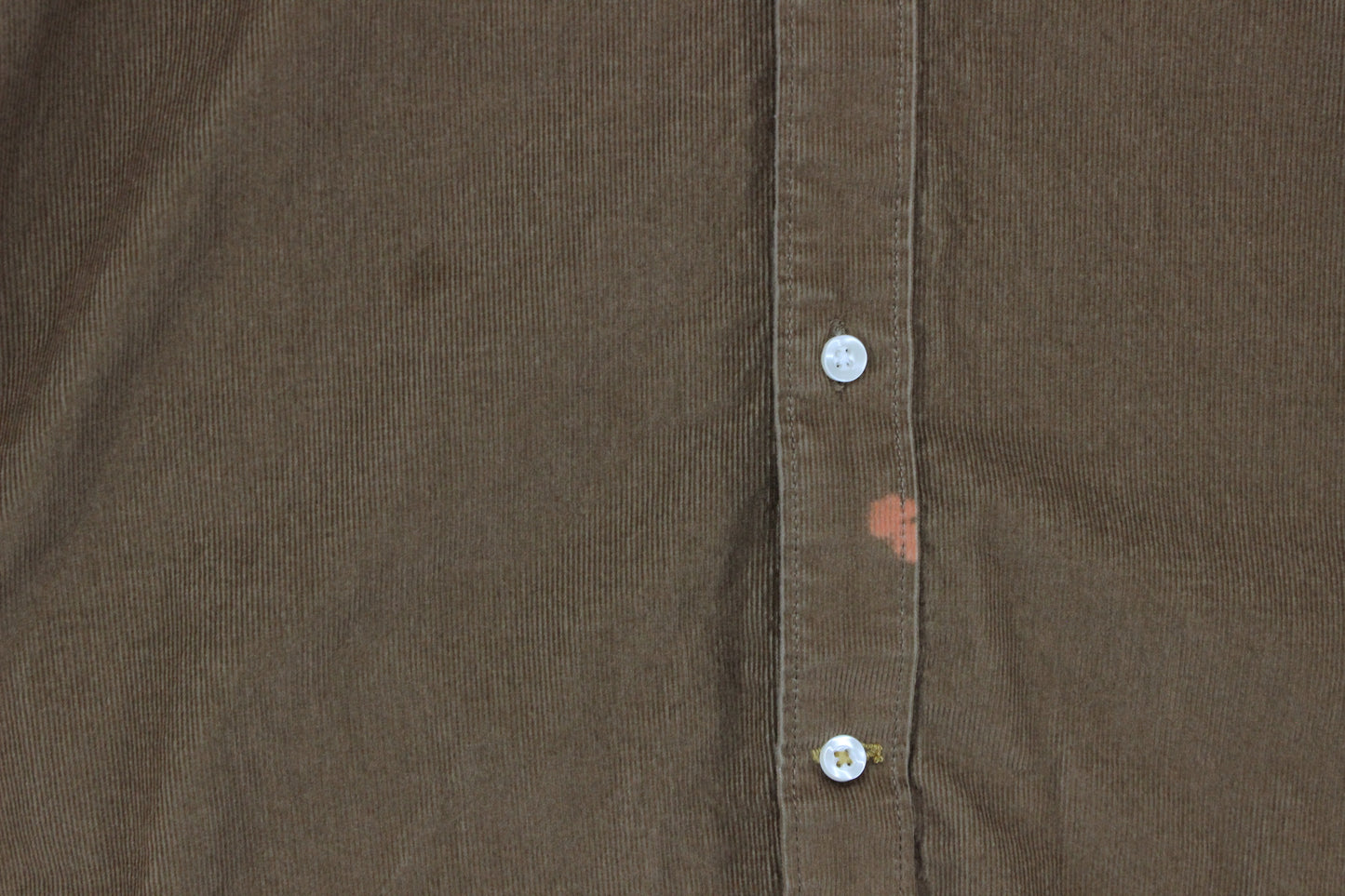 Mens Corduroy Shirt Tailored Button Up