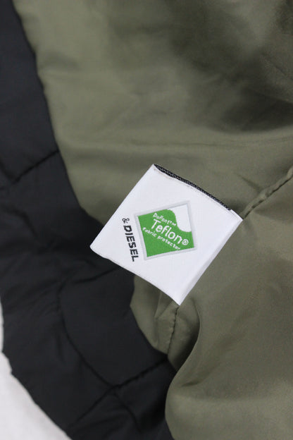 Mens Bomber Jacket Full Zip Biker