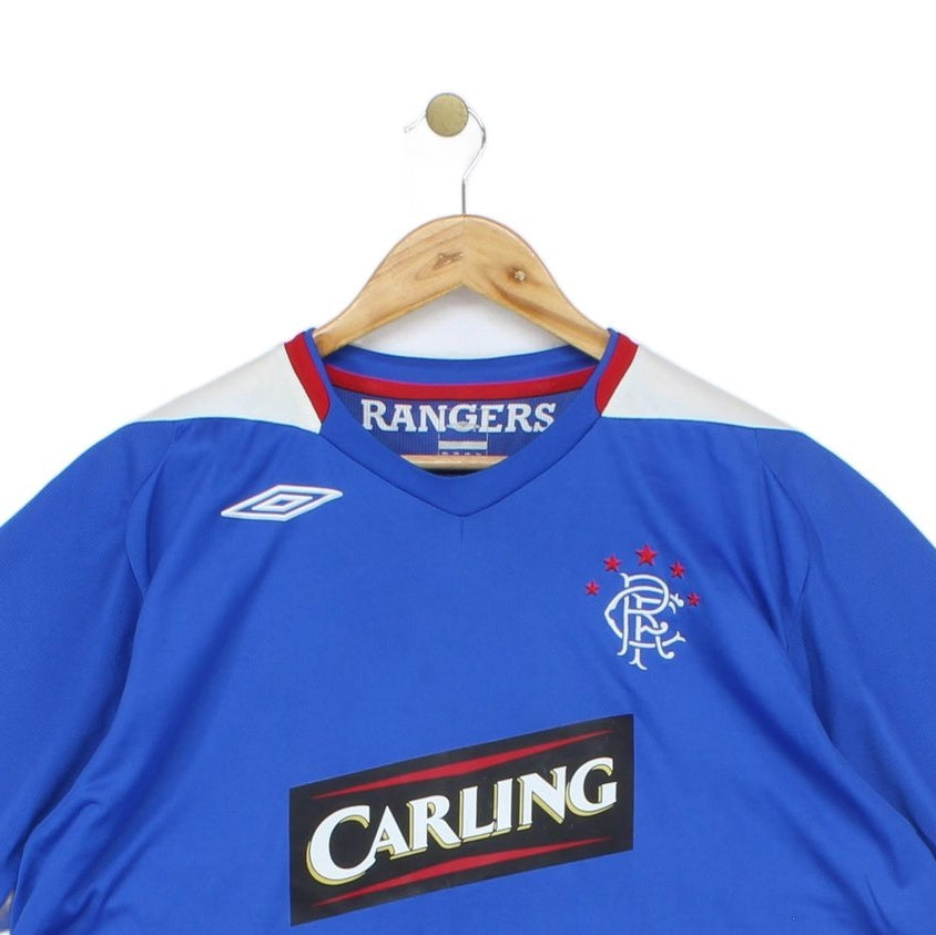 Mens Rangers 2006-07 Football Shirt Home Jersey Soccer