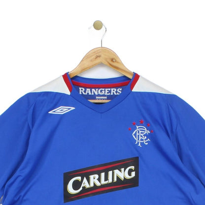 Mens Rangers 2006-07 Football Shirt Home Jersey Soccer
