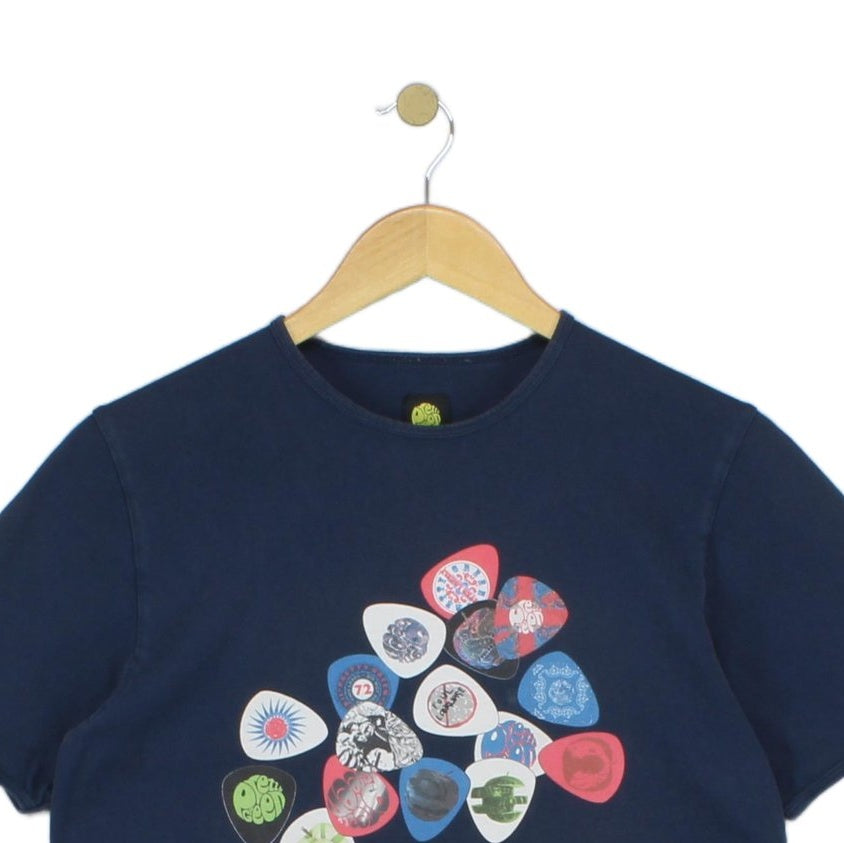 Mens T-Shirt Graphic Short Sleeve Cotton