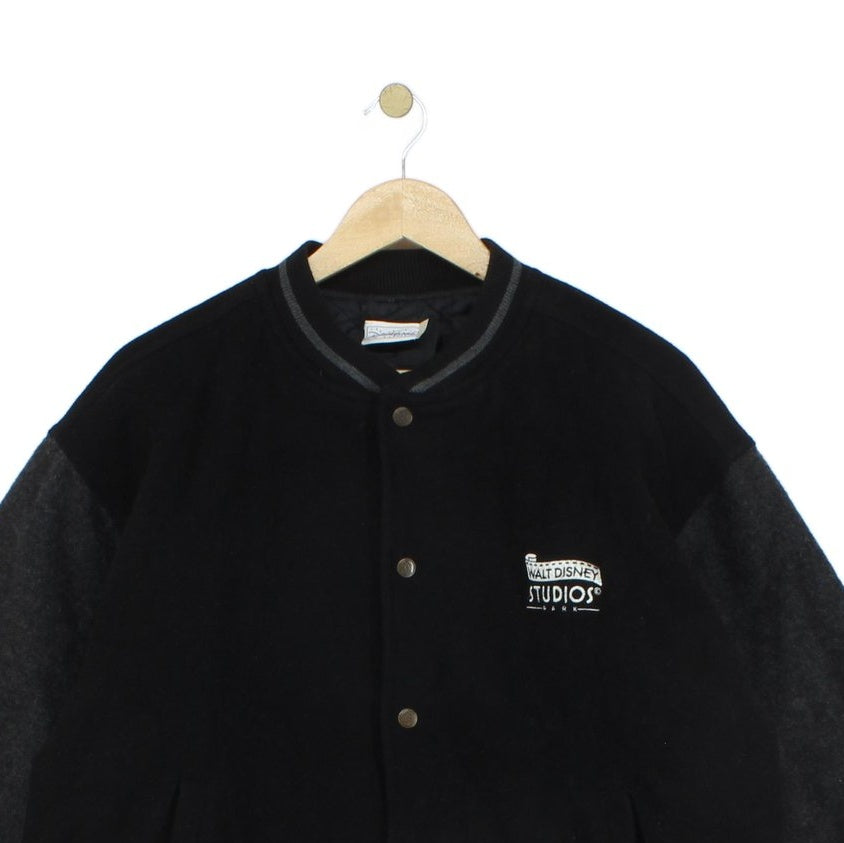 Mens Varsity Jacket Mickey Acrylic Wool