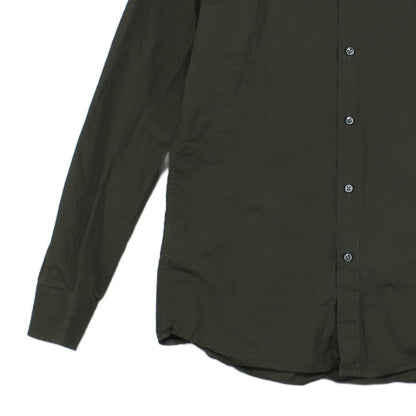 Mens Shirt Slim Fit Tailored Long Sleeve
