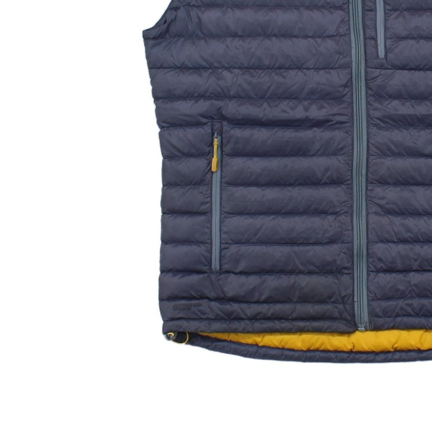 Mens Microlight Vest Bodywarmer Full Zip Insulated Puffer