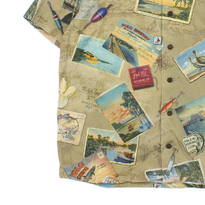 Mens Postcard Shirt Short Sleeve Key West