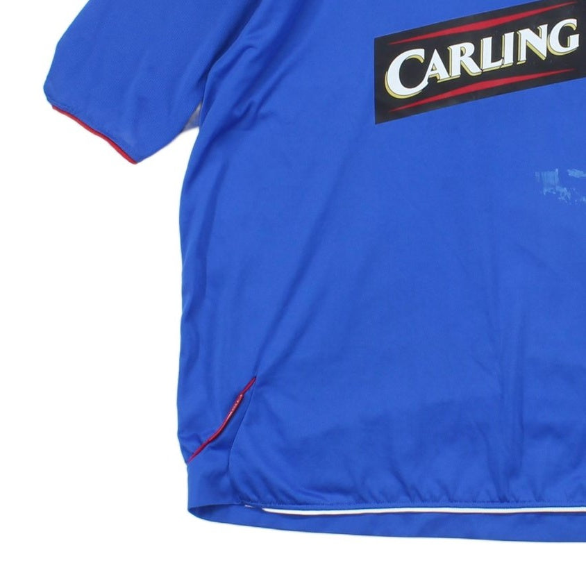 Mens Rangers 2006-07 Football Shirt Home Jersey Soccer