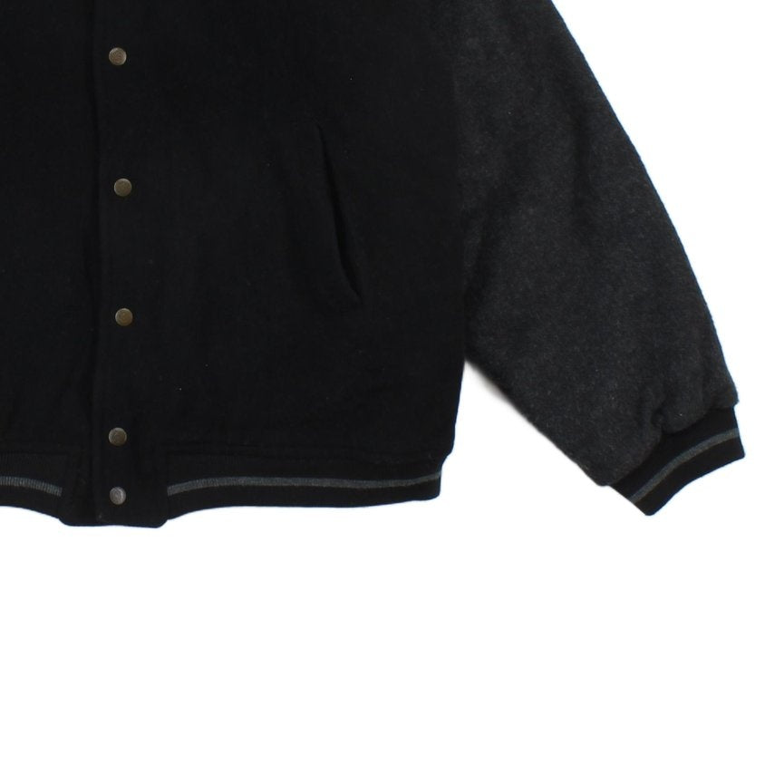 Mens Varsity Jacket Mickey Acrylic Wool