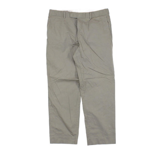 Mens Chino Trousers Zip Fly Regular Fit