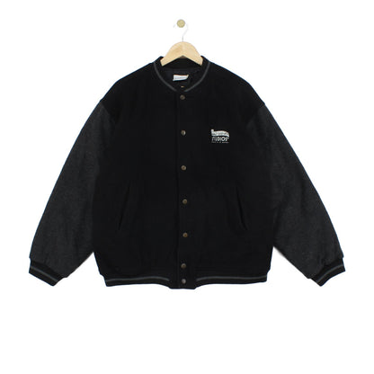 Mens Varsity Jacket Mickey Acrylic Wool
