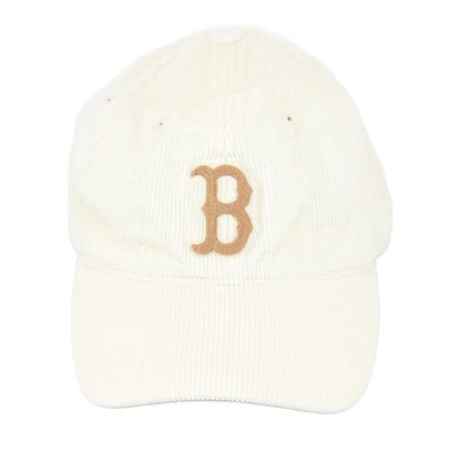 Mens Corduroy Baseball Cap Logo Adjustable