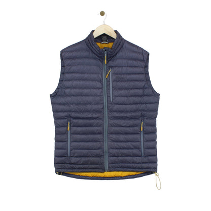 Mens Microlight Vest Bodywarmer Full Zip Insulated Puffer