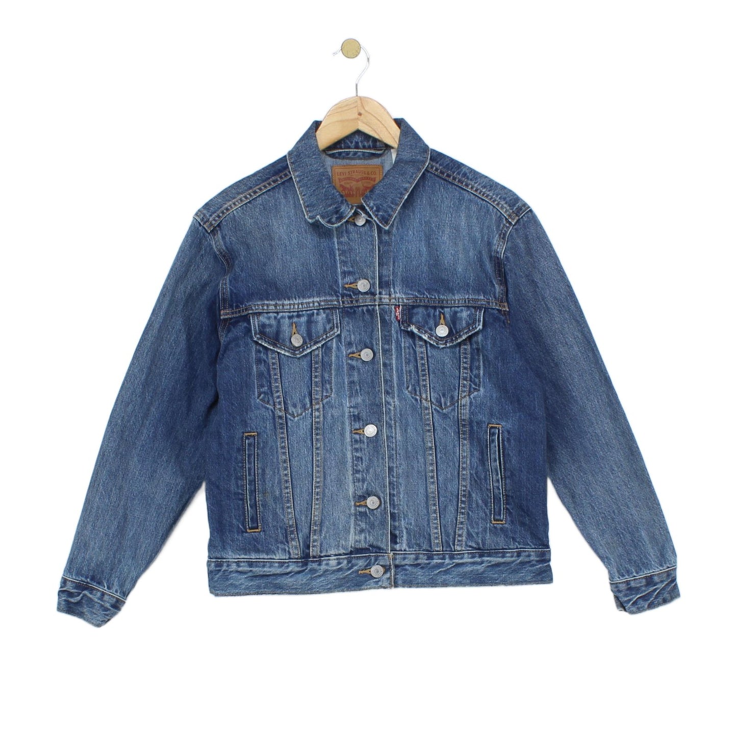 Womens Denim Jacket Classic Trucker