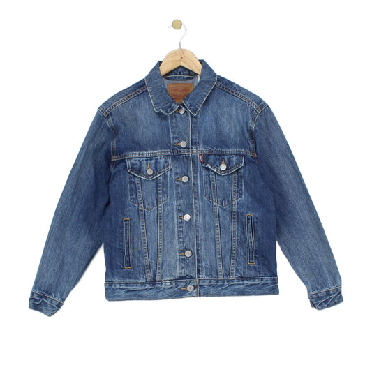Womens Denim Jacket Classic Trucker