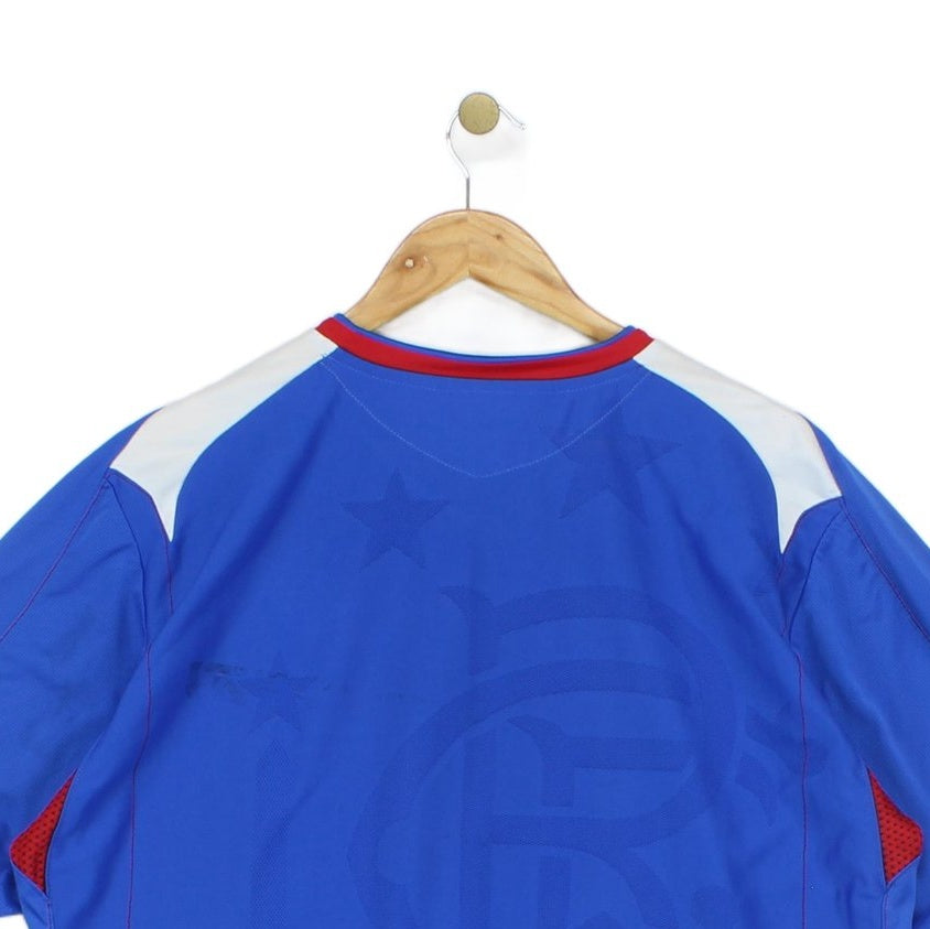 Mens Rangers 2006-07 Football Shirt Home Jersey Soccer