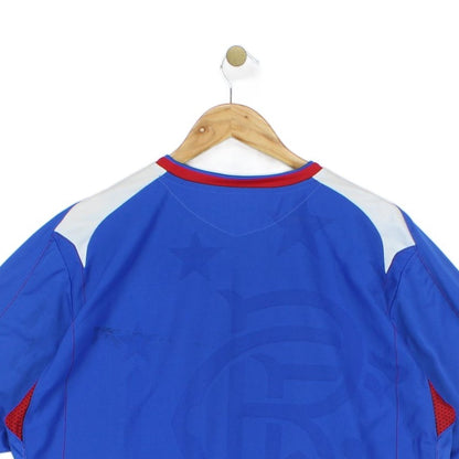 Mens Rangers 2006-07 Football Shirt Home Jersey Soccer