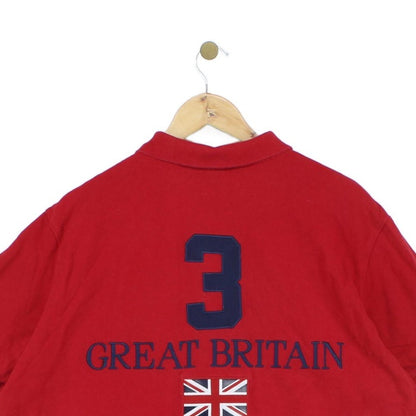 Mens Great Britain Polo Shirt Custom Fit