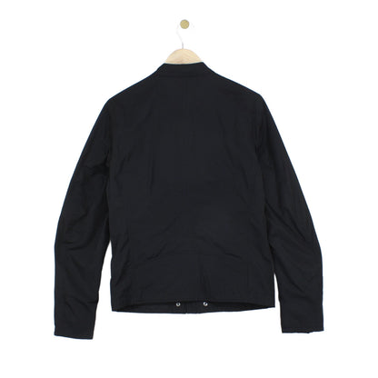 Mens Bomber Jacket Full Zip Biker