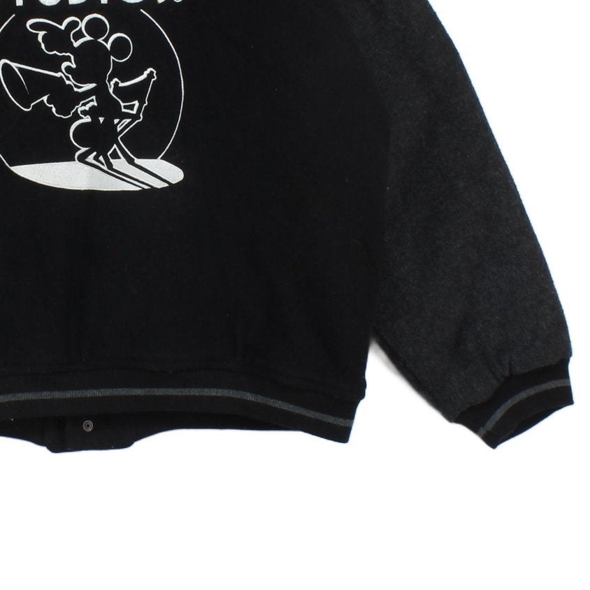 Mens Varsity Jacket Mickey Acrylic Wool