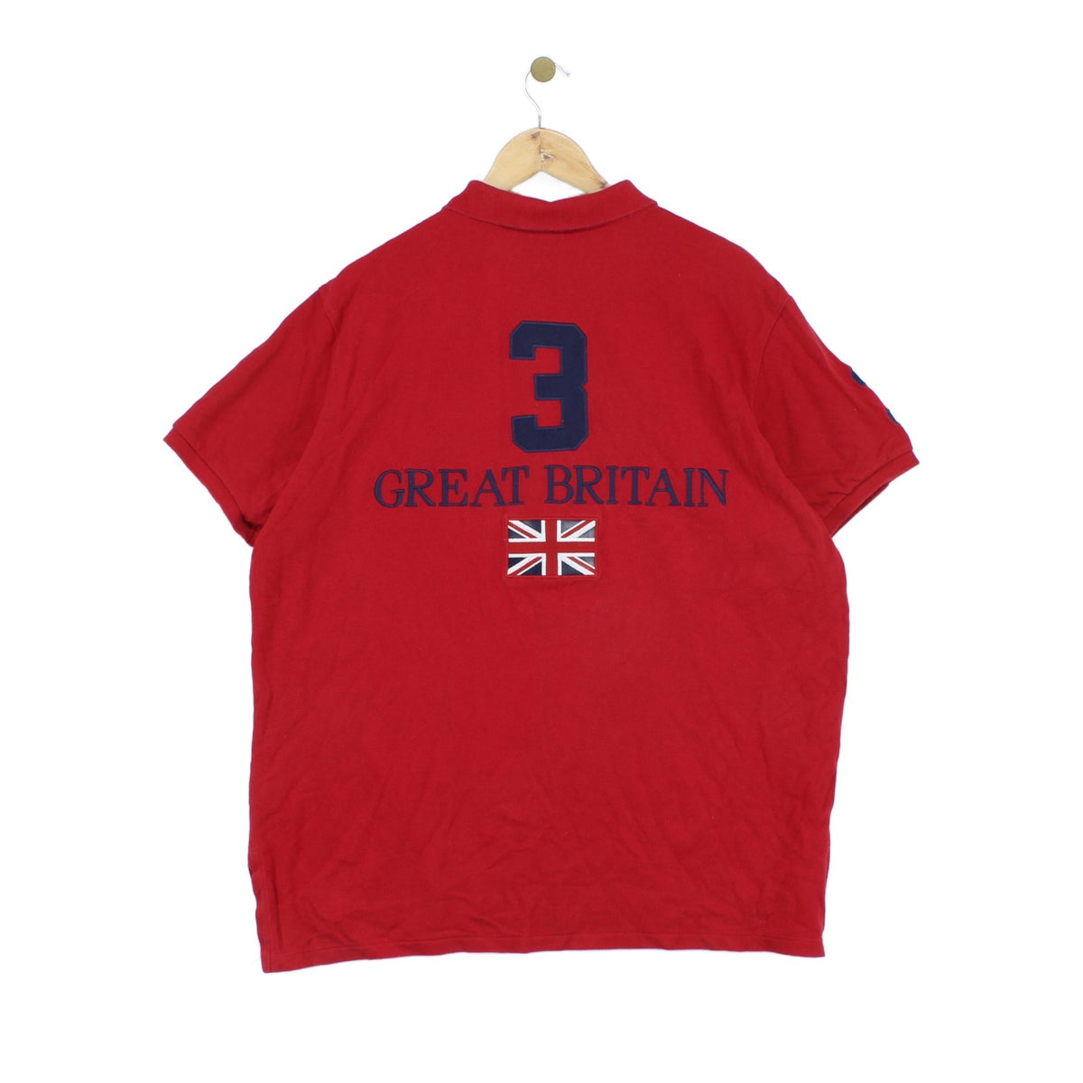 Mens Great Britain Polo Shirt Custom Fit