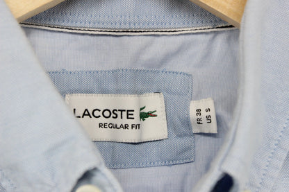 Mens Shirt Short Sleeve Button Up Regular Fit