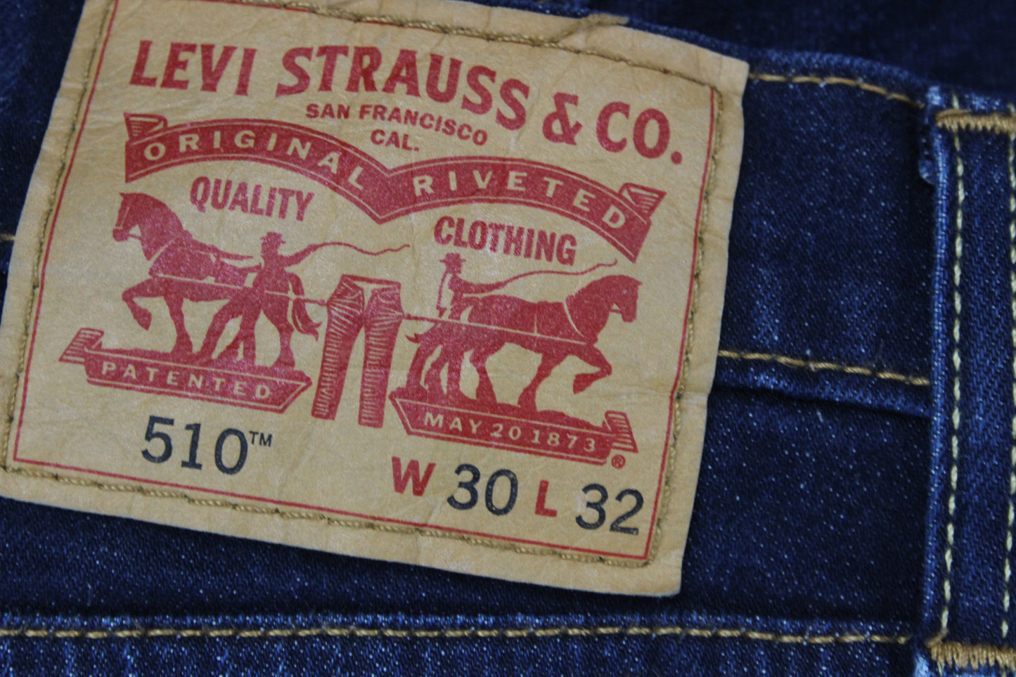 Mens 510 Jeans Skinny Fit Denim