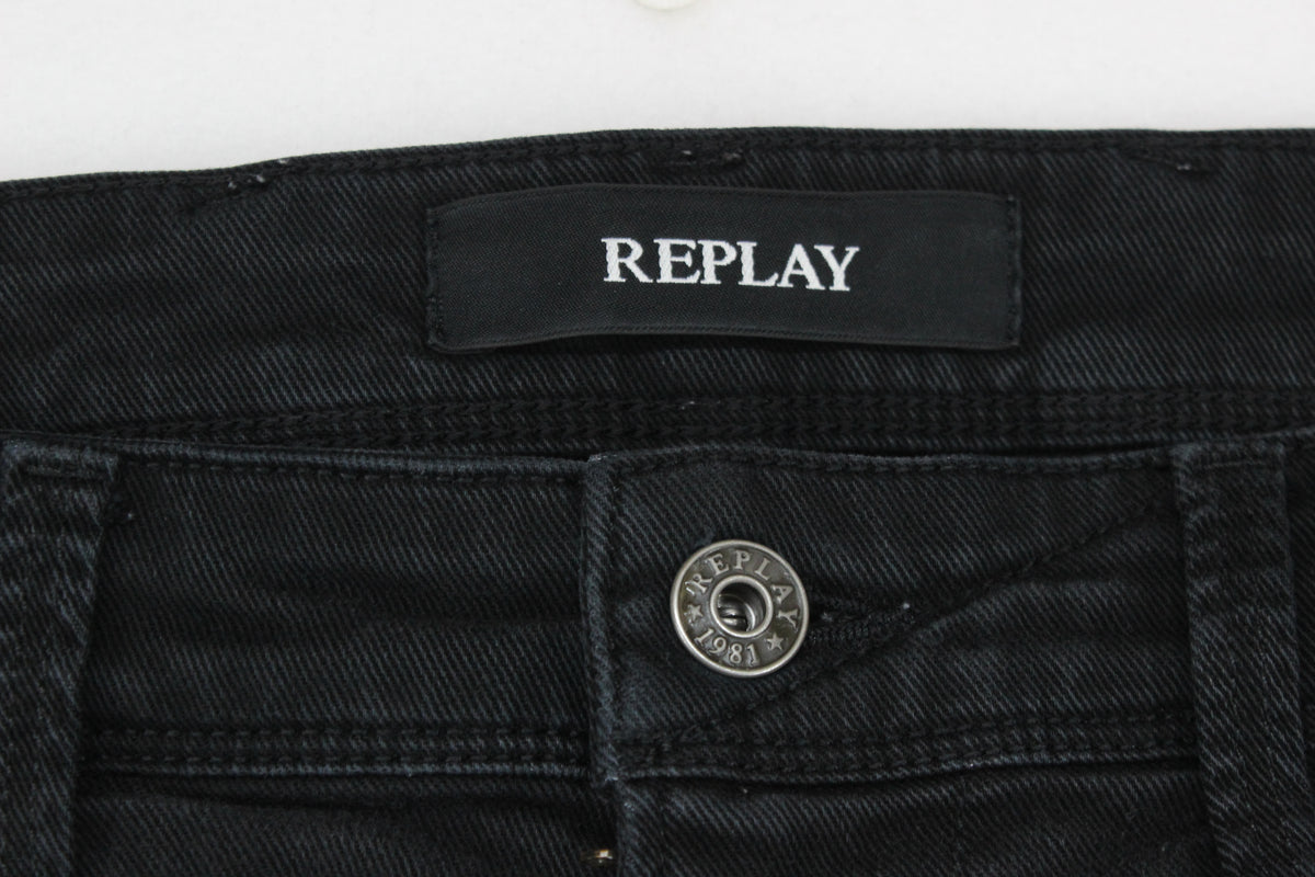 Mens Jeans Stretch Skinny Denim