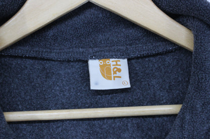 Mens 1/4 Zip Fleece Outdoor Embroidered