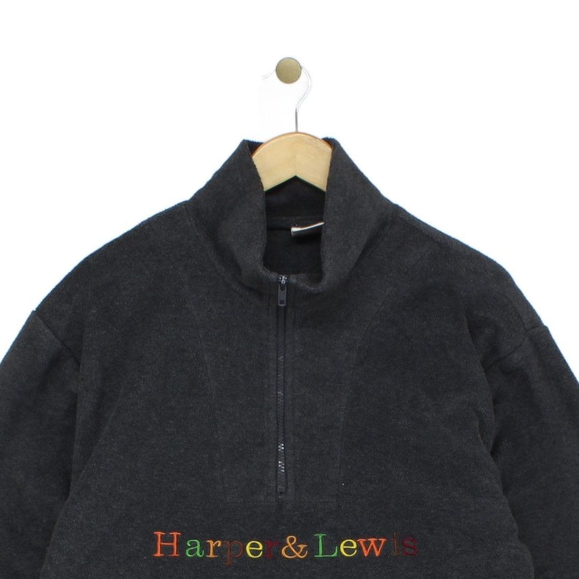 Mens 1/4 Zip Fleece Outdoor Embroidered