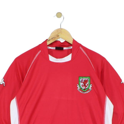 Mens Wales 2002-04 Football Shirt Home Jersey