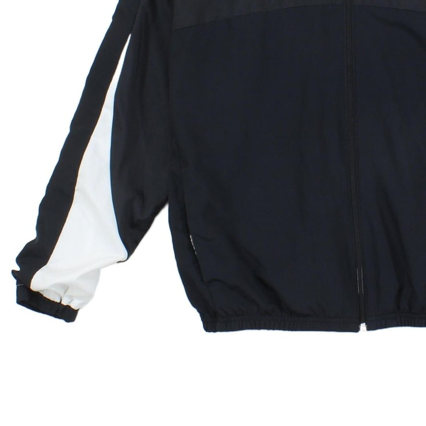 Mens Track Jacket Streetwear Logo Patch