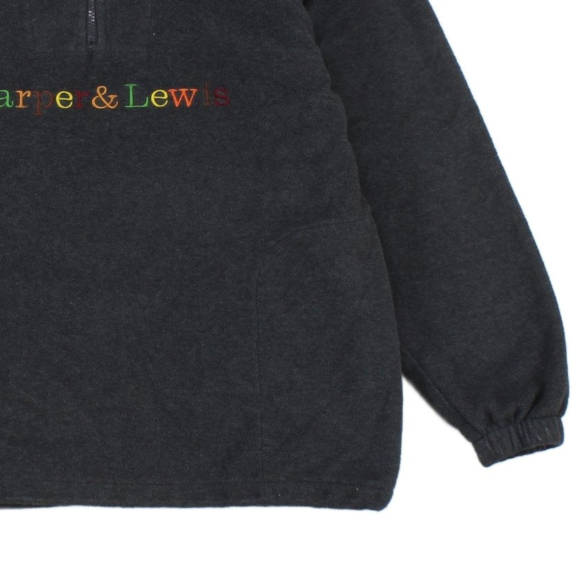 Mens 1/4 Zip Fleece Outdoor Embroidered