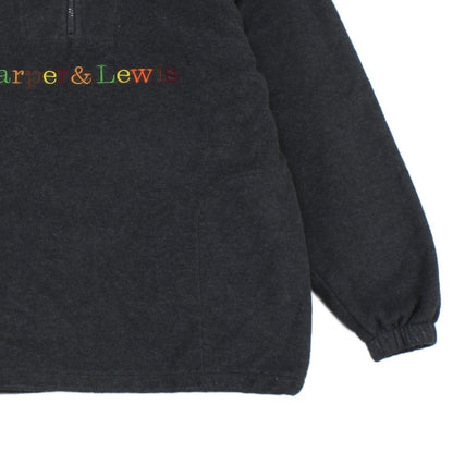 Mens 1/4 Zip Fleece Outdoor Embroidered
