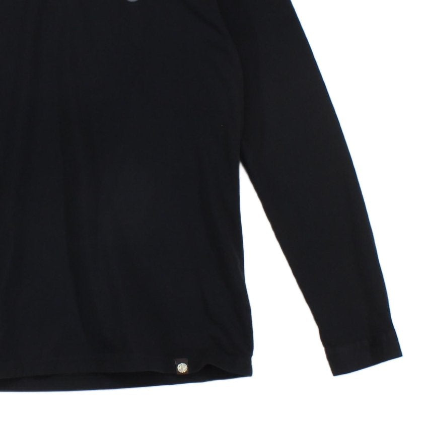Mens Polo Shirt Long Sleeve Slim Fit