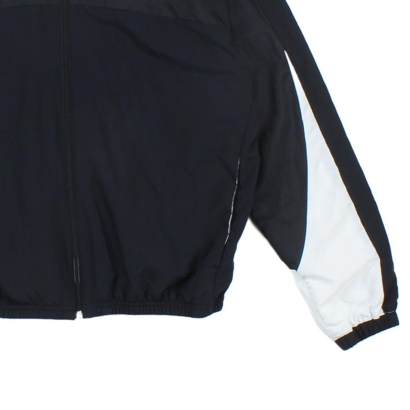 Mens Track Jacket Streetwear Logo Patch